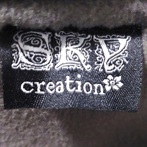 *RARE* SKY CREATION Grey Fleece Adult Hood with Ears and Scarf/Wrap NWOT - Picture 5 of 5